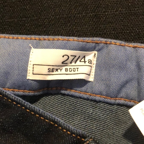 🔥5/$25🔥 gap jeans size 27/4A NWT - Picture 3 of 4